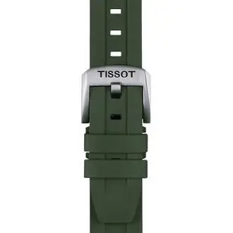 TISSOT Αυθεντικό Χακί Καουτσούκ Λουράκι 20/17 T852049054