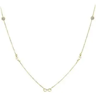 KALOUSTIAN Κολιέ Σε Κίτρινο Χρυσό 14K Με Σχέδια 5AB.01.471C
