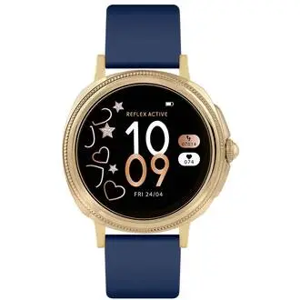 REFLEX ACTIVE Series 25 Blue Silicon Strap RA25-2178
