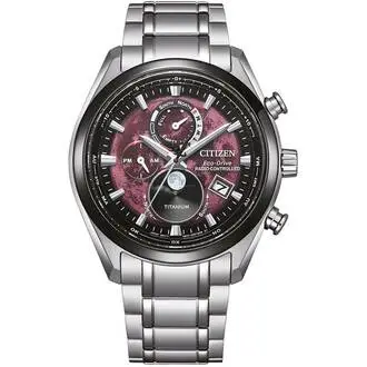 CITIZEN Tsuki-Yomi Eco-Drive Moonphase Titanium BY1018-80X