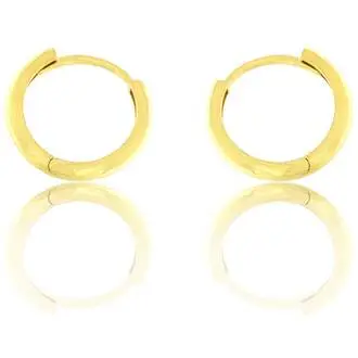 FACADORO Σκουλαρίκια Σε Κίτρινο Χρυσό 14K EAR-000570G