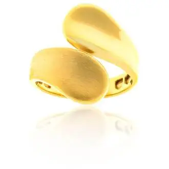 FACADORO Δαχτυλίδι Σε Κίτρινο Χρυσό 14K RI-000686G