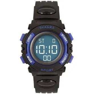 TIKKERS Black And Blue Light Up Digital ATK0212