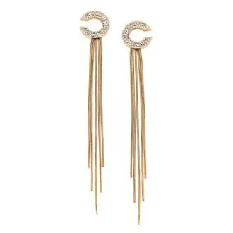 Σκουλαρίκια Γυναικεία SENZA Gold Plated Steel