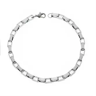 Βραχιόλι Senza Stainless Steel Silver