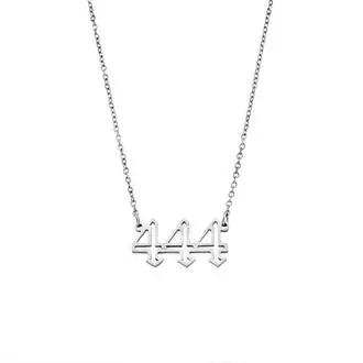 Κολιέ Senza Stainless Steel, Angel Numbers