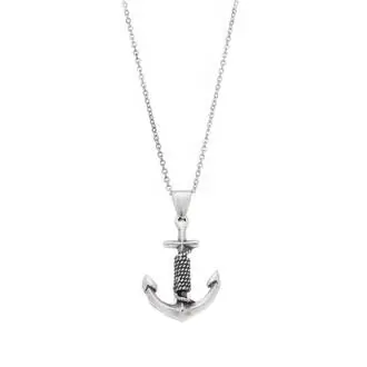 Μοτίφ Senza Men&#039;s Steel, Άγκυρα από ατσάλι