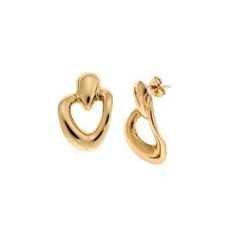 Σκουλαρίκια Γυναικεία SENZA Gold Plated Steel