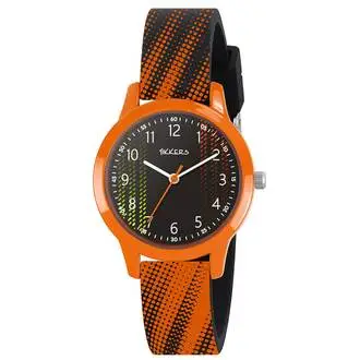TIKKERS Boys Black & Orange Set ATK1108
