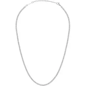DANIEL WELLINGTON Classic Tennis Silver Crystals 40cm-44cm DW00400389