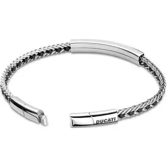 DUCATI Catena Βραχιόλι Από Ανοξείδωτο Ατσάλι 21cm DTAGB0004001