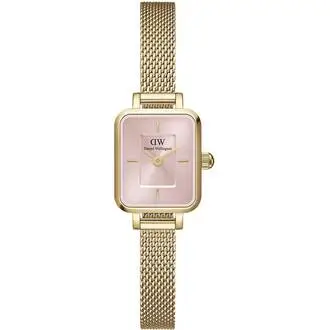DANIEL WELLINGTON Quadro Mini Evergold Blush DW00100655