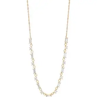 PRINCESILVERO Κολιέ Χρυσό Με Πέτρες Από Ασήμι 925 45cm 3TA-KD217-3