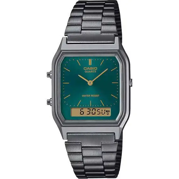 CASIO Vintage Dual Time AQ-230EGG-3AEF