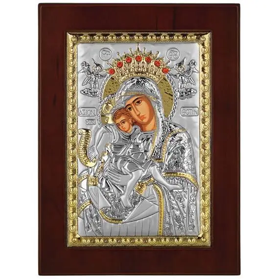 PRINCESILVERO Silver 925 Orthodox Icon 10x12.5 MA/E1101DX