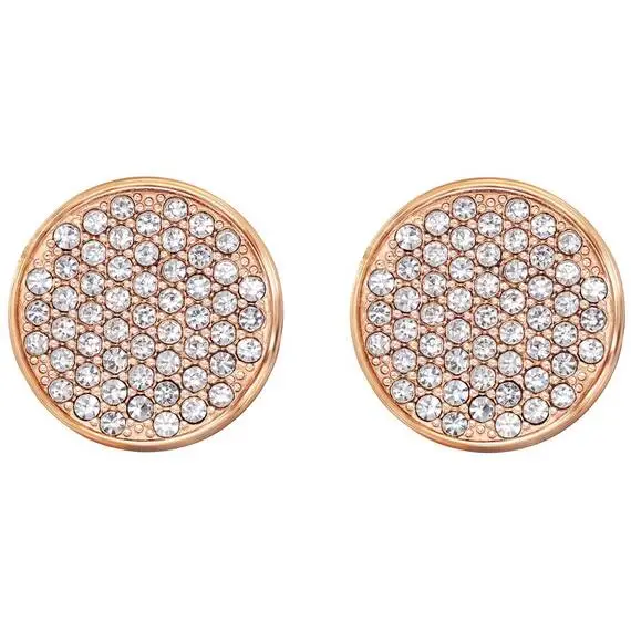 TOMMY HILFIGER Crystals Rose Gold Stainless Steel Earrings 2780134