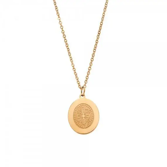 Κολιέ Γυναικείο SΕΝΖΑ Steel Gold Plated