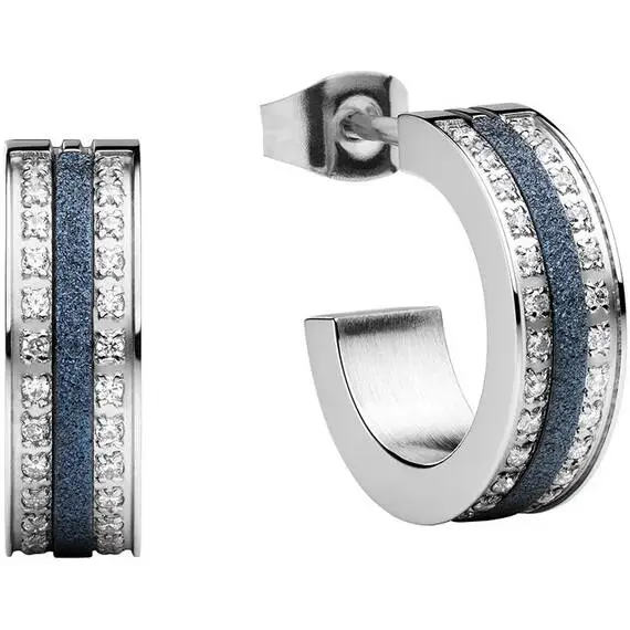 BERING Arctic Symphony Σκουλαρίκα Από Ανοξείδωτο Ατσάλι Με Swarovski 723-197-05