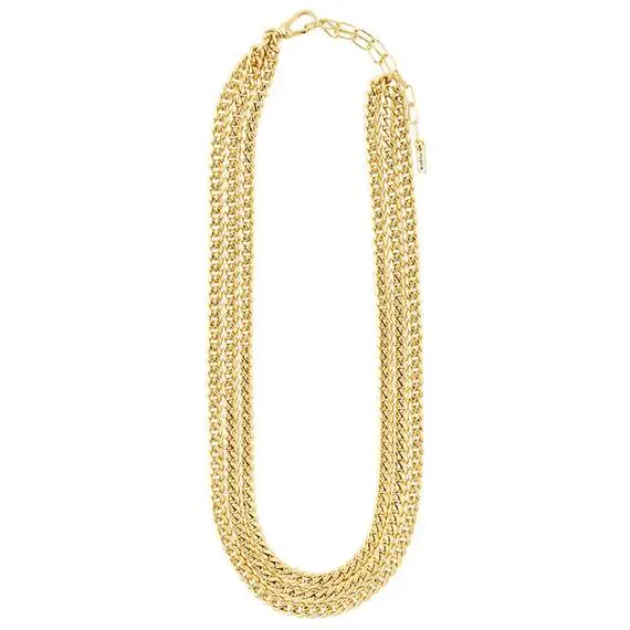 PILGRIM Authenticity Curb Chain Gold-Platet Necklace 122132011, image 2