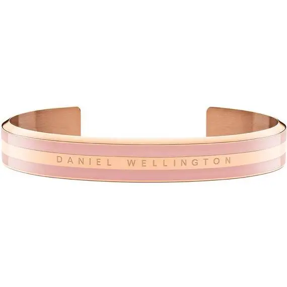 DANIEL WELLINGTON Classic Ροζ Χρυσό Βραχιόλι Από Ανοξείδωτο Ατσάλι Και Σμάλτο DW00400010