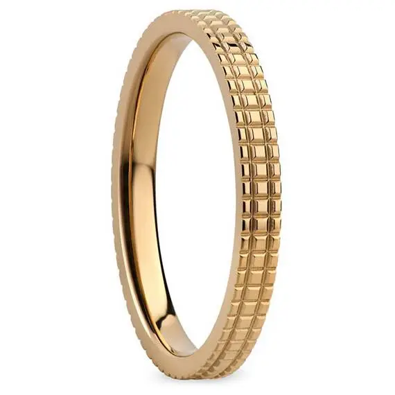 BERING Arctic Symphony Χρυσό Δαχτυλίδι Από Ανοξείδωτο Ατσάλι 579-20-X1