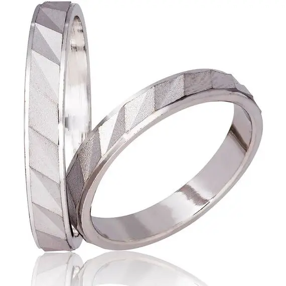 STERGIADIS Wedding Ring With Pattern Gold K14 754-WGOLD