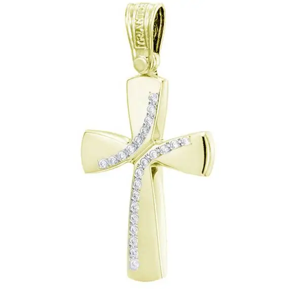 TRIANTOS Yellow Gold Cross 14K 1.2.1242Y