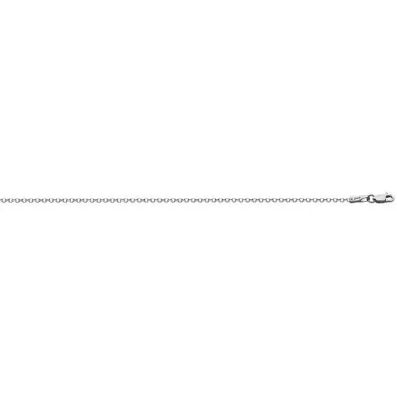 ALORO White Gold Chain 14K ΑΣΔ040-50