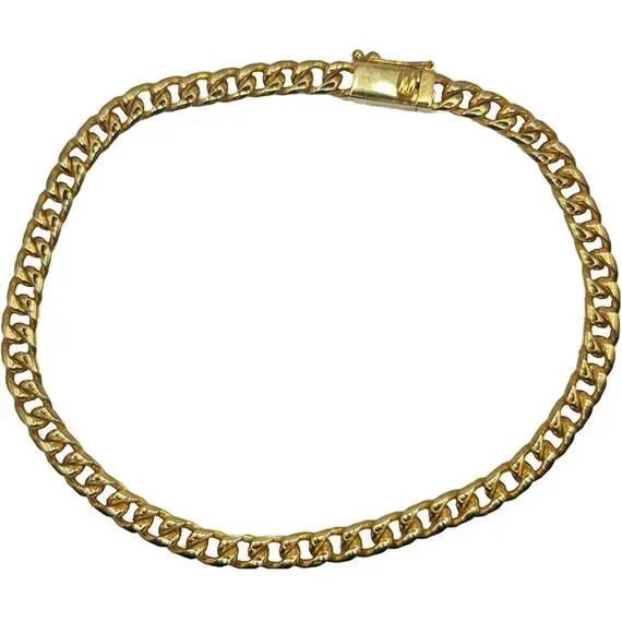 KALOUSTIAN Βραχιόλι Σε Κίτρινο Χρυσό 14K 22cm KALST04
