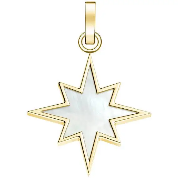 ROSEFIELD Stainless Steel Pendant PE-GOLD-POLESTAR