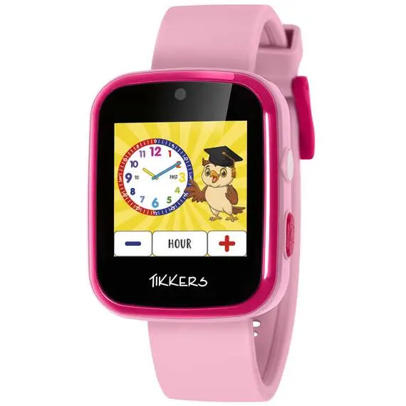 TIKKERS Interactive Smartwatch Pink Strap ATK1084PNK