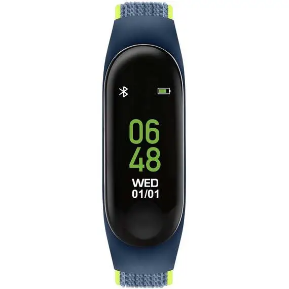 TIKKERS Series 1 Smartwatch Blue Canvas Strap TKS01-0012