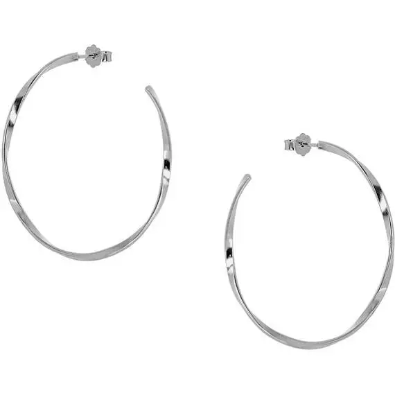 PRINCESILVERO Σκουλαρίκια Κρίκος Από Ασήμι 925 9A-SC137-1