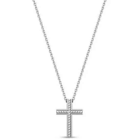 POLICE Geometric Metal Κολιέ Από Ανοξείδωτο Ατσάλι 70cm PEAGN0001401