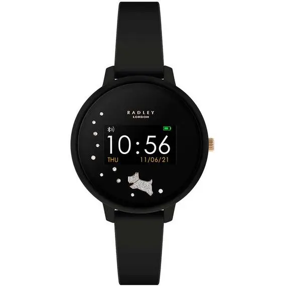 RADLEY LONDON Series 03 Smartwatch Dog Black Silicone RYS03-2026