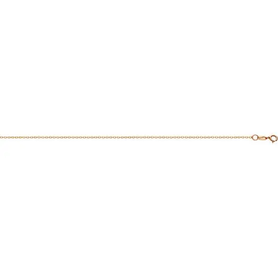 ALORO Rose Gold Chain 9K ΡΣΔ025-40-9