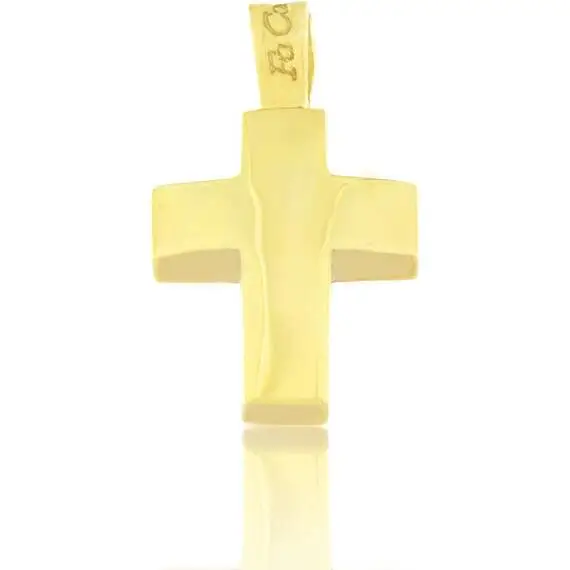 FACADORO Gold Cross 14K ΣΤΑ-000655Κ