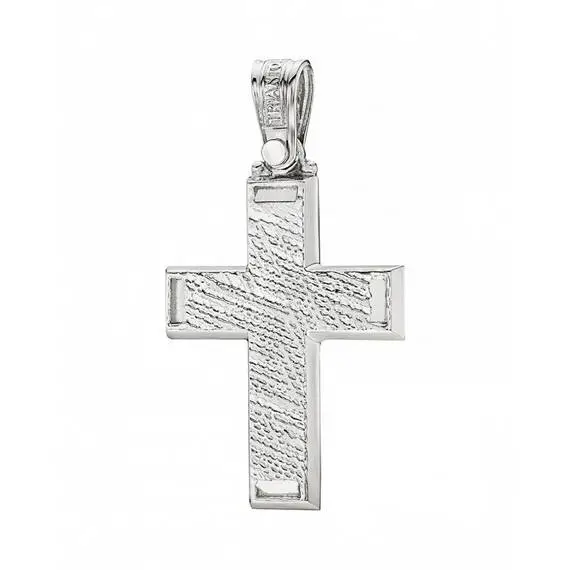 TRIANTOS Σταυρός Σε Λευκό Χρυσό 14K 1.2.1325W