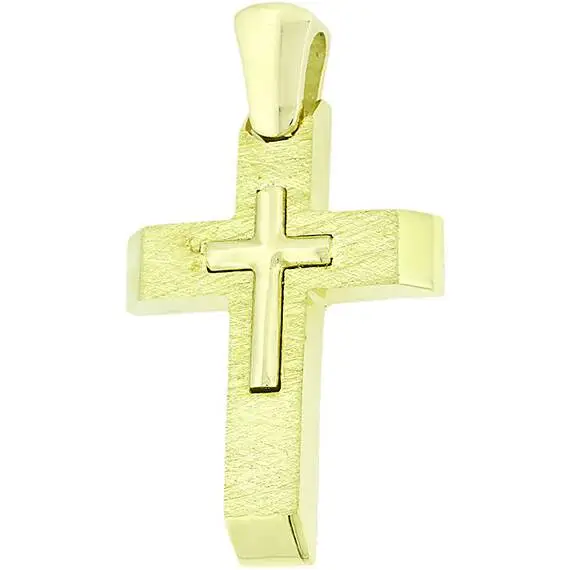 KALOUSTIAN Gold Cross 14K 5DO.01.592CR