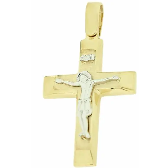 KALOUSTIAN Gold Cross 14K 5ΔΟ.01.360ΣΤ