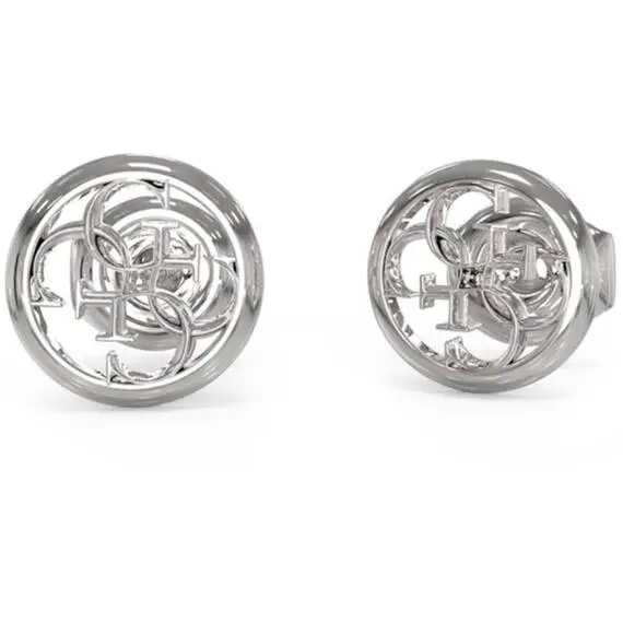 GUESS STEEL Perfect Illusion Ασημένια Σκουλαρίκια JUBE03375JWRHT-U