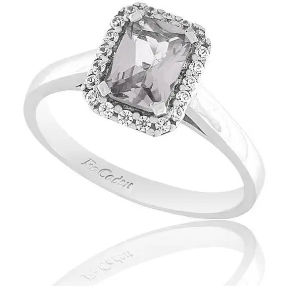 FACADORO White Gold Ring 14K ΔΚΤ-000554Λ