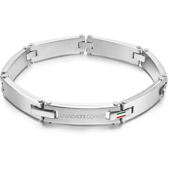 DUCATI Speciale Βραχιόλι Από Ανοξείδωτο Ατσάλι 21cm DTAGB0000501