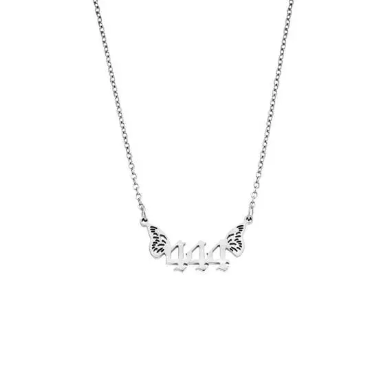 Κολιέ Senza Stainless Steel, Angel Numbers