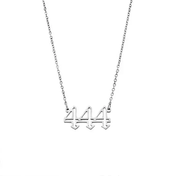 Κολιέ Senza Stainless Steel, Angel Numbers