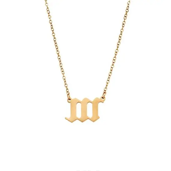 Κολιέ Senza Stainless Steel Gold Plated, Angel Numbers