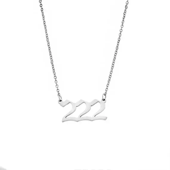 Κολιέ Senza Stainless Steel, Angel Numbers