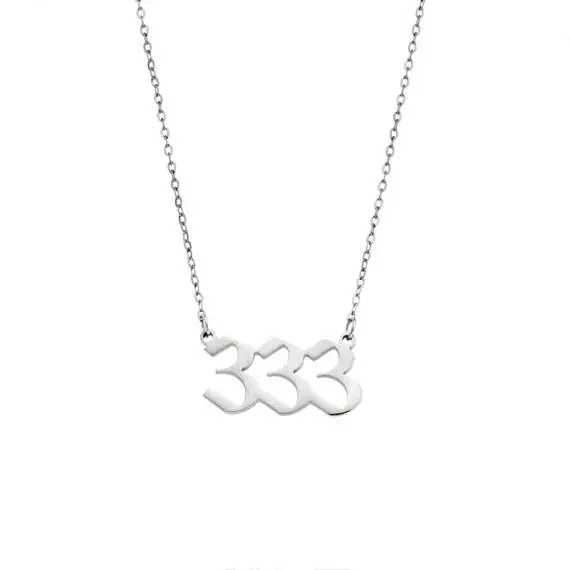 Κολιέ Senza Stainless Steel, Angel Numbers