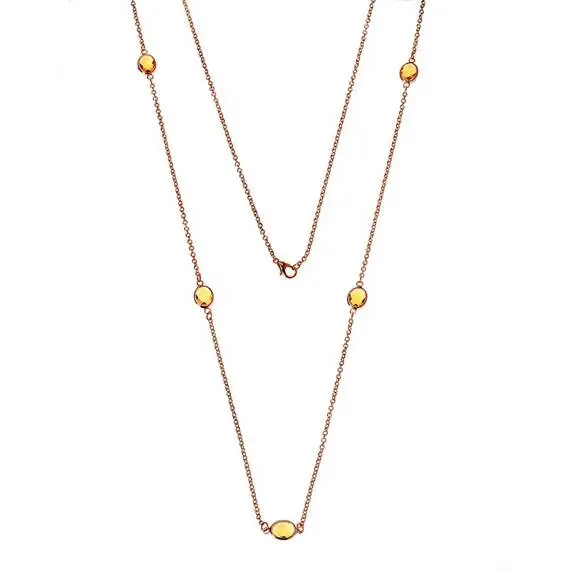 Κολιέ Senza Steel Gold Plated