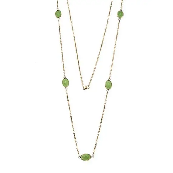 Κολιέ Γυναικείο SΕΝΖΑ Gold Plated Steel